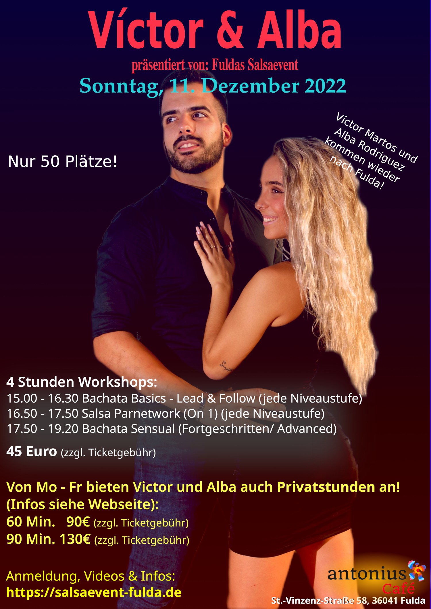 Workshop in Fulda: Vicotr & Alba